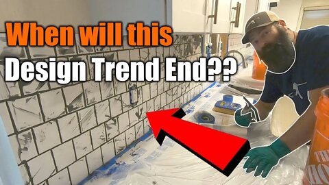 How long Will This Backsplash Design Last? | Full Install A to Z | THE HANDYMAN |