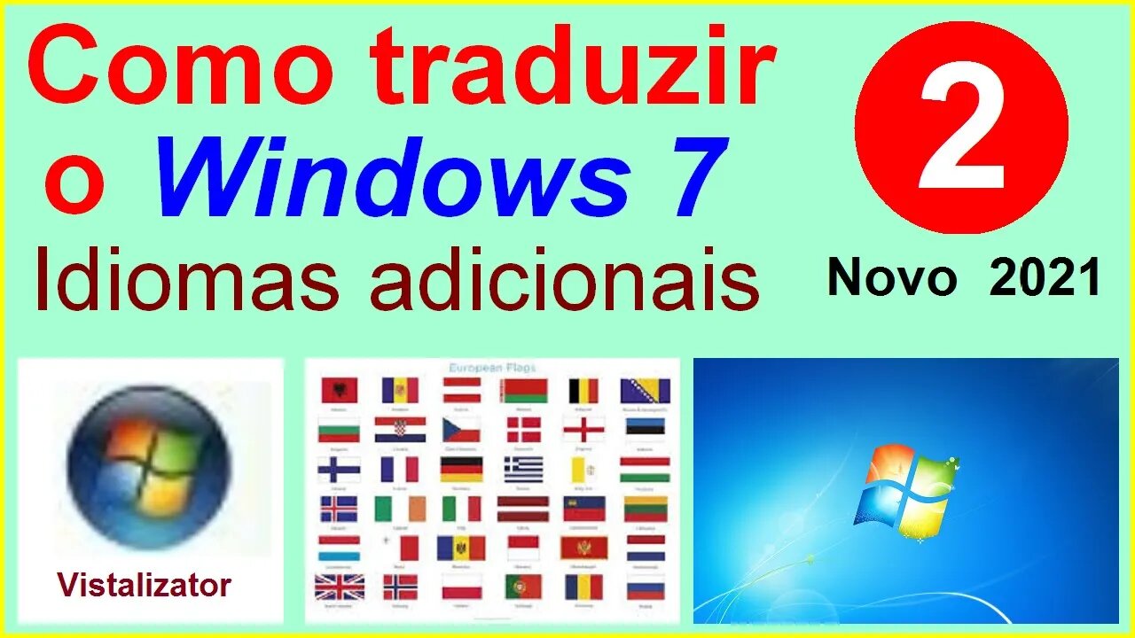 ATUALIZAÇÃO. Como traduzir TODAS as versões do Windows 7 COMO INSTALAR IDIOMAS ADICIONAIS no Windows