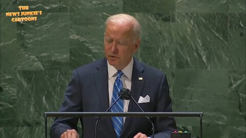 Biden calls the UN "this institution the United States."