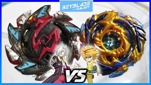 HEAT SALAMANDER .12V.Op-S vs DRAIN FAFNIR .8.Nt - Beyblade Burst ベイブレードバースト