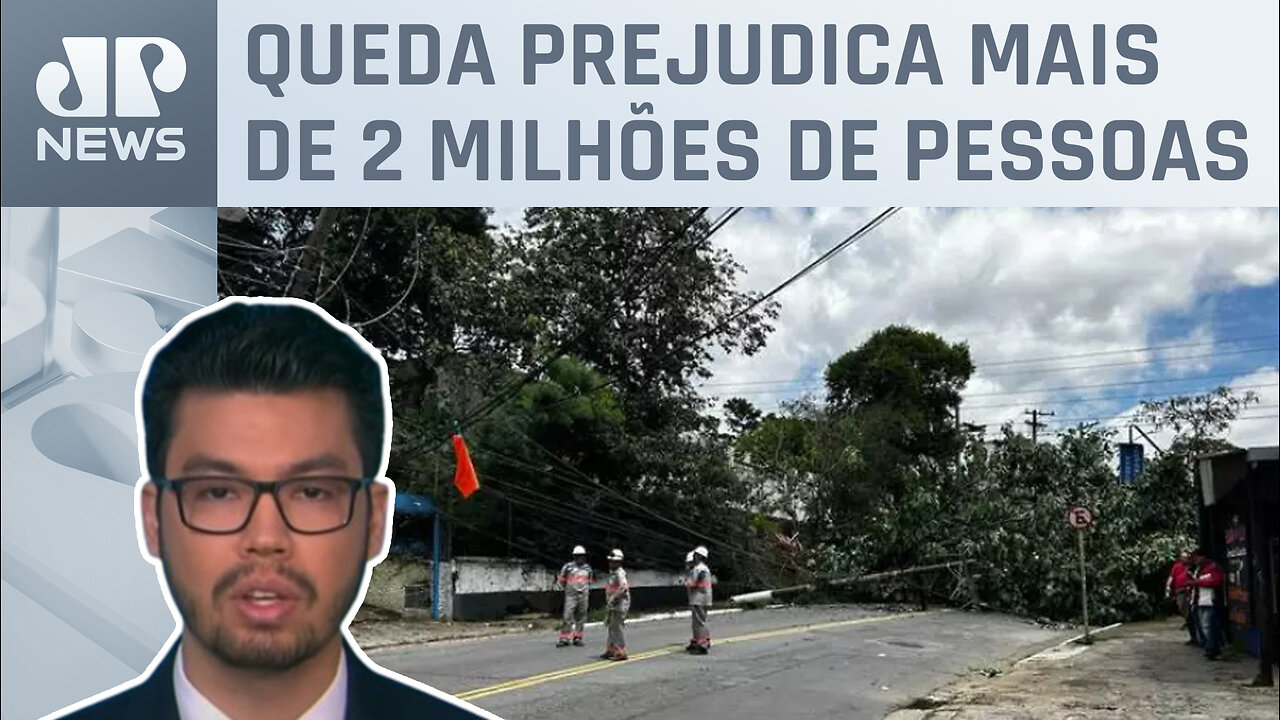 Enel prevê restabelecer energia em SP até terça-feira (07); Kobayashi comenta