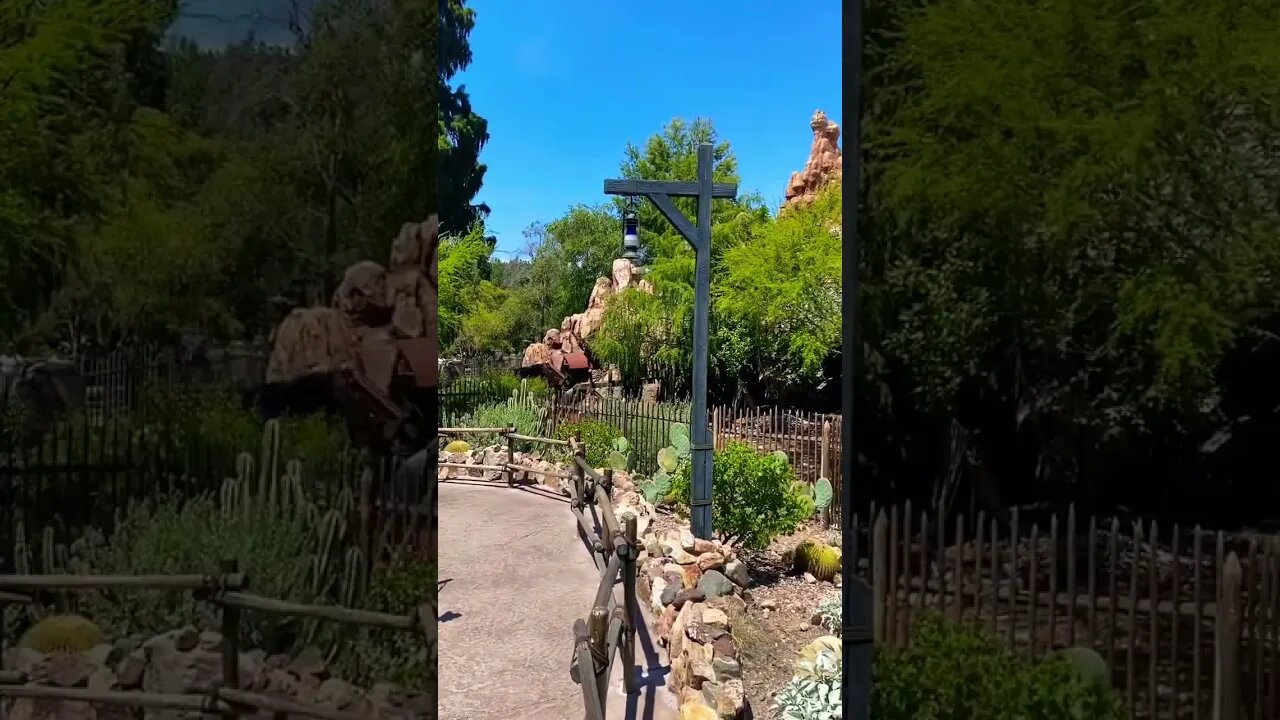 Big Thunder Mountain Railroad #disneyland #bigthunder #frontierland #coaster