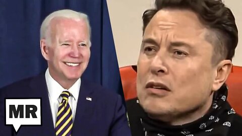 Biden Drags Elon Musk Then Wishes Him Good Luck On ‘Trip To The Moon'