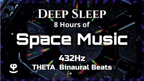 THETA | Deep Sleep Space Music | 432Hz