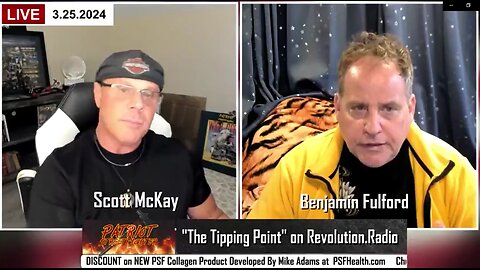 BENJAMIN FULFORD 3.25.24 "The Tipping Point" on Revolution.Radio,(Ben @29 min mark)