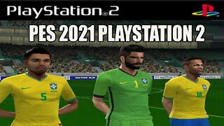 PES 2021 PS2 ATUALIZADO MUSAS DO BRASILEIRÃO PLAYSTATION 2