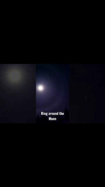 Ring around the Moon