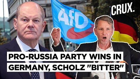 Germany's Far-Right Secures 1st Poll Win Since WWII, Scholz "Bitter" As Pro-Putin AfD Rises