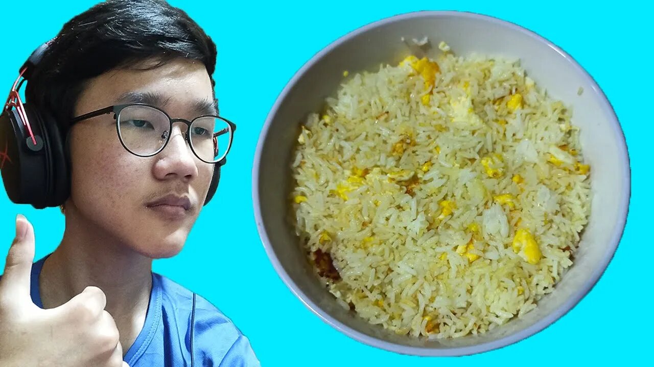 40K SUBSCRIBER SPECIAL!!1!1! | Cooking Egg Fried Rice... in Burmese way