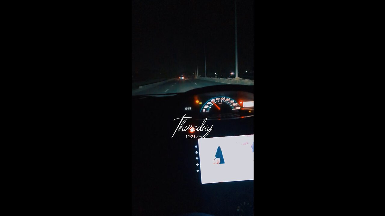 Drive through the night