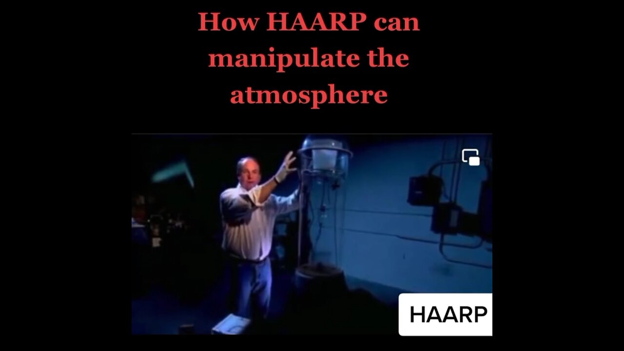 TEST: HOW HAARP CAN MANIPULATE THE ATMOSPHERE - PROOF