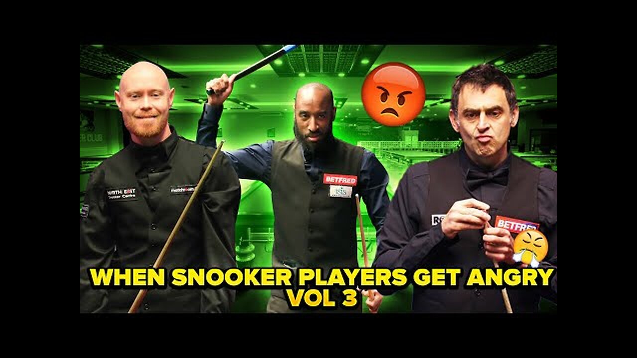 "Fury on the Felt: Unleashing the Passion - Angry Encounters Among Snooker's Finest in 2023"