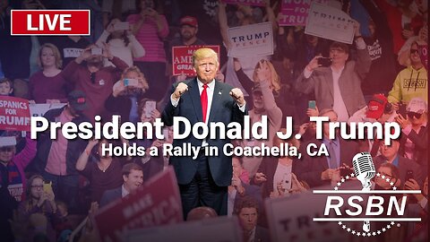 President Trump Holds a BIG Rally in Coachella, CA | Massive Turn-Out!