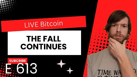 Bitcoin The Fall Continues E 613