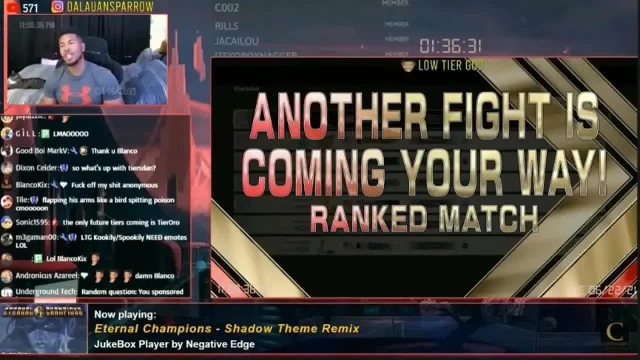 Low Tier God has a mental breakdown over Street Fighter V [Low Tier Spook Reupload]