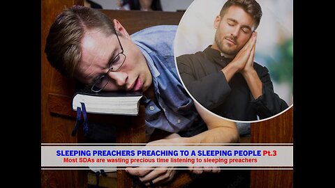 11-16-24 SLEEPING PREACHERS PREACHING TO A SLEEPING PEOPLE Pt.3 By Evangelist Benton Callwood