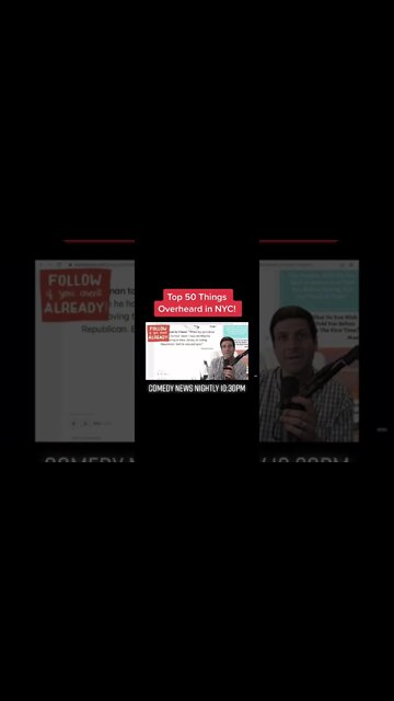 Eavesdropping in NYC: Part 1 ! #funniestshorts #shortcomedy #eavesdrop