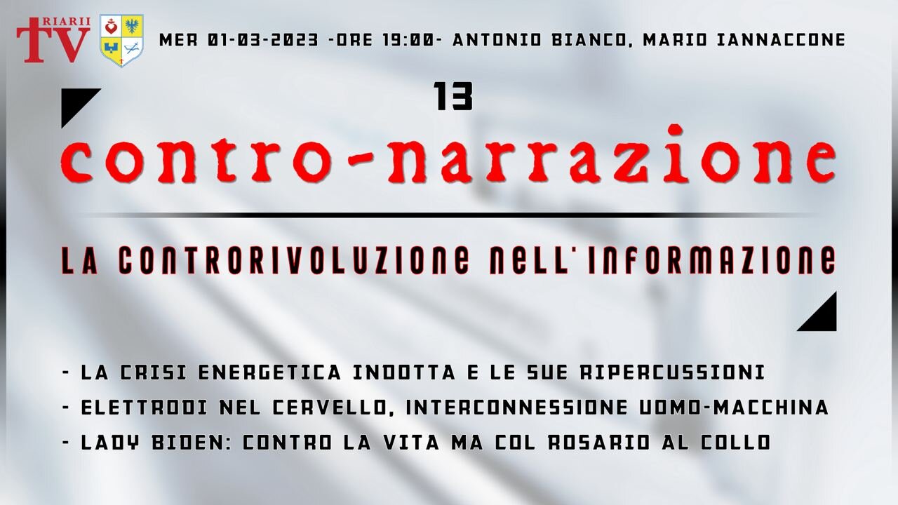 CONTRO-NARRAZIONE NR. 13. Antonio Bianco, Mario Iannaccone