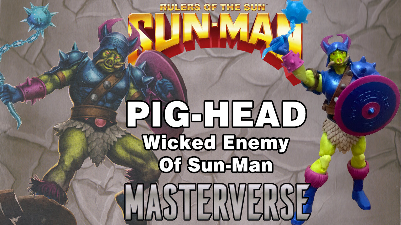 Pig-Head - Masterverse - Rulers of the Sun - Unboxing and Review