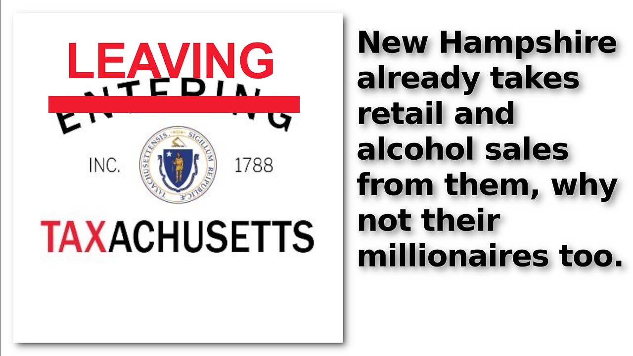 What Does Massachusetts’ New Millionaire Tax Mean? They’re Likely Moving to New Hampshire 🤣