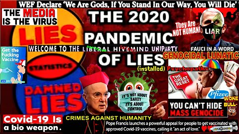 NEVER FORGET THE LIES AND THE CRIMINALS FROM THE 2020 PLANDEMIC AND NOW LIVE WITH THE TRUTH IN 2024