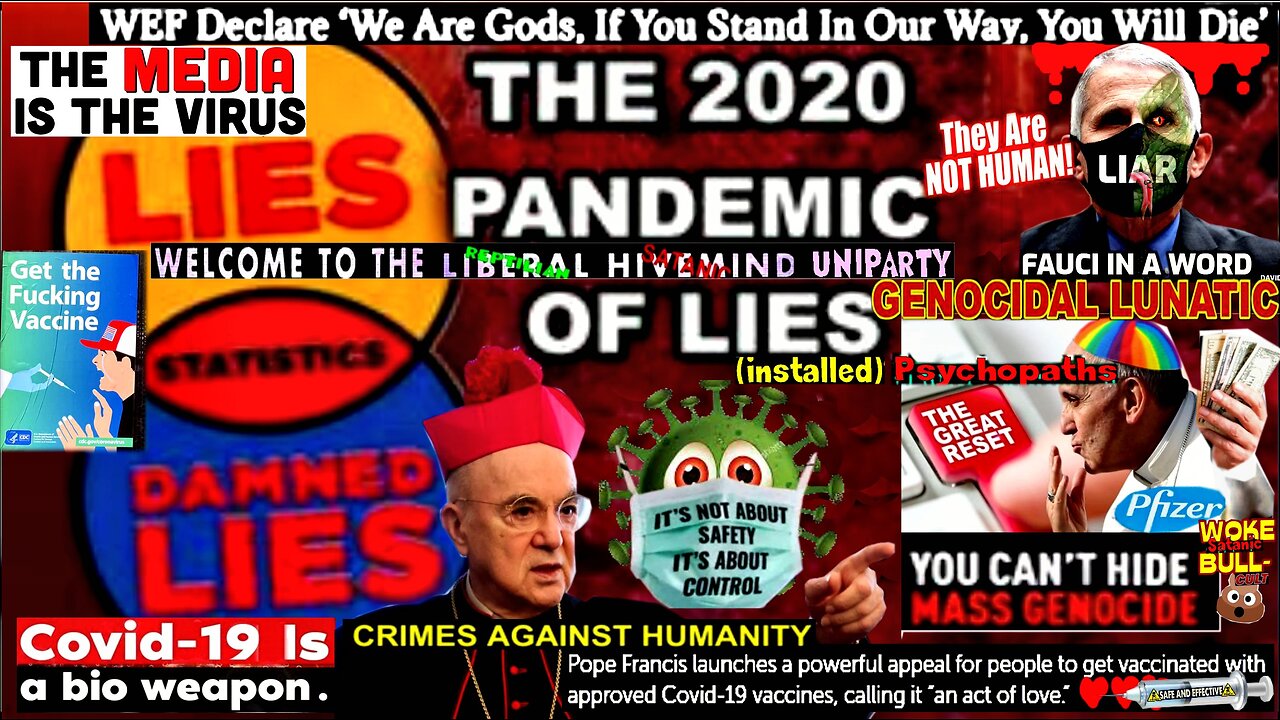 NEVER FORGET THE LIES AND THE CRIMINALS FROM THE 2020 PLANDEMIC AND NOW LIVE WITH THE TRUTH IN 2024