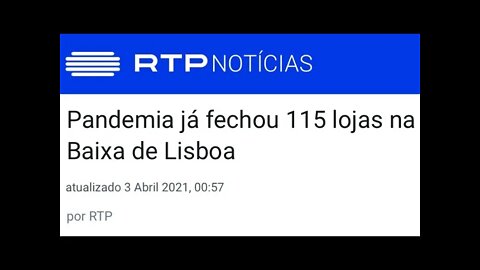 Crise do comércio em Lisboa | 115 lojas fechadas @Negritinh Pelo Mundo