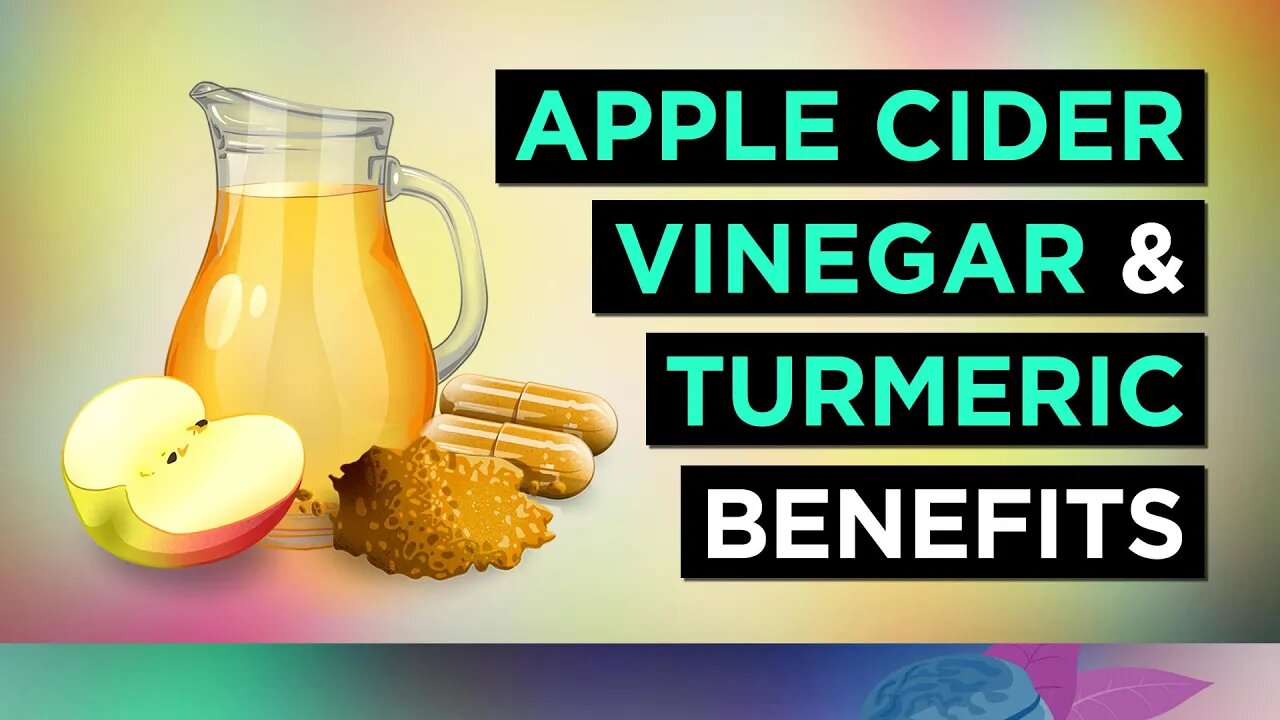 8 Amazing BENEFITS Of APPLE CIDER VINEGAR and TURMERIC