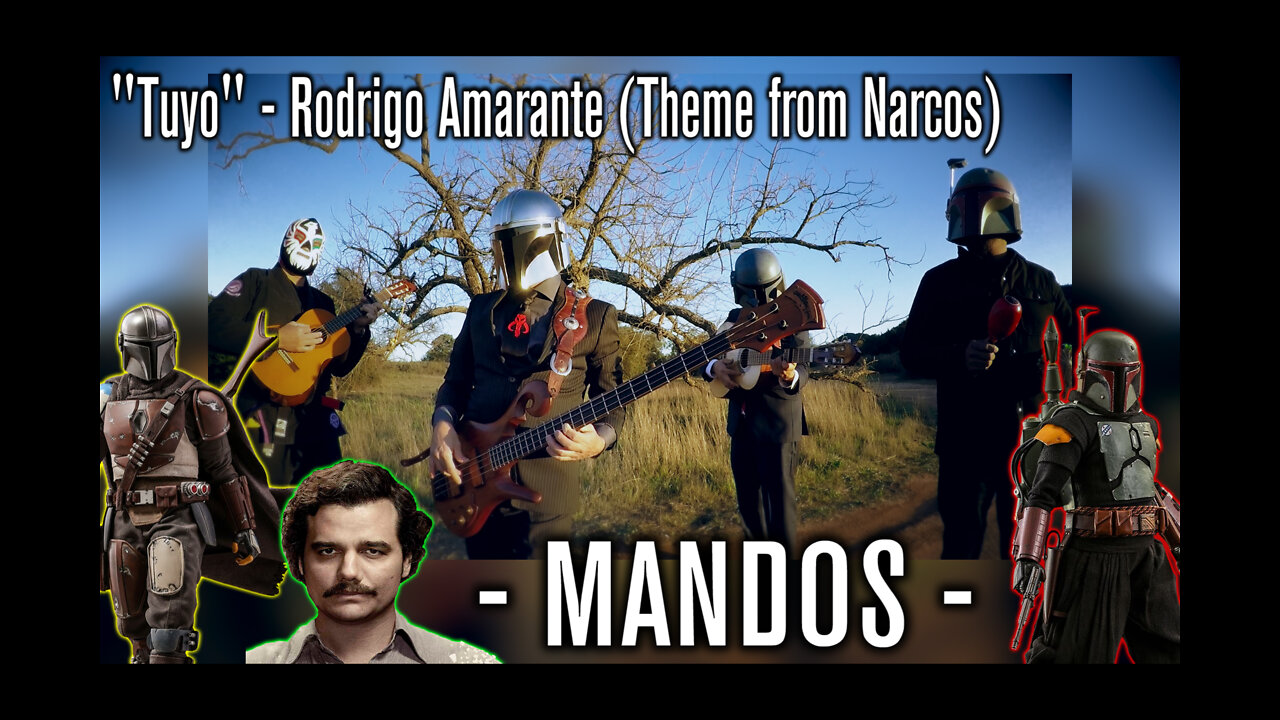 The Theme From Narcos "Tuyo" - A Fun Full Band Cover and Mandalorian Themed Video