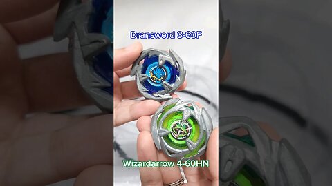 BEYBLADE X: Dransword 3-60F vs Wizardarrow 4-60HN #beyblade #beybladex