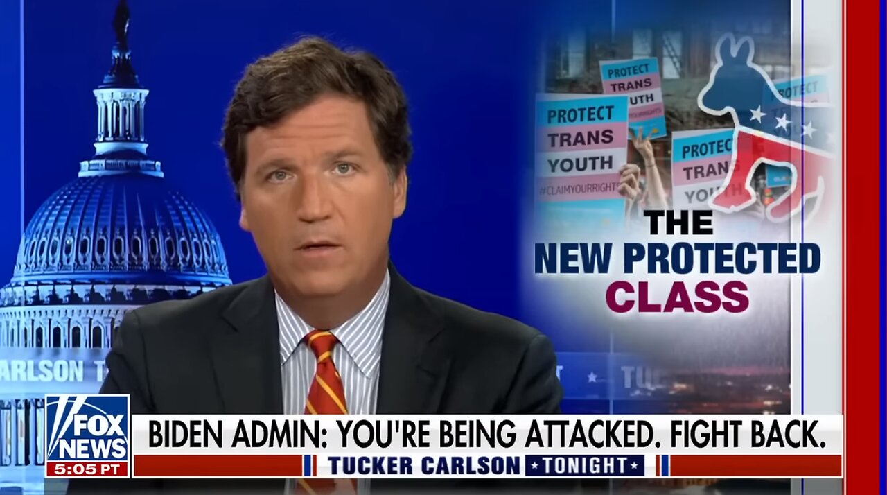 Tucker Carlson: Transgenderism is America's fastest-growing "religion" (Cult)