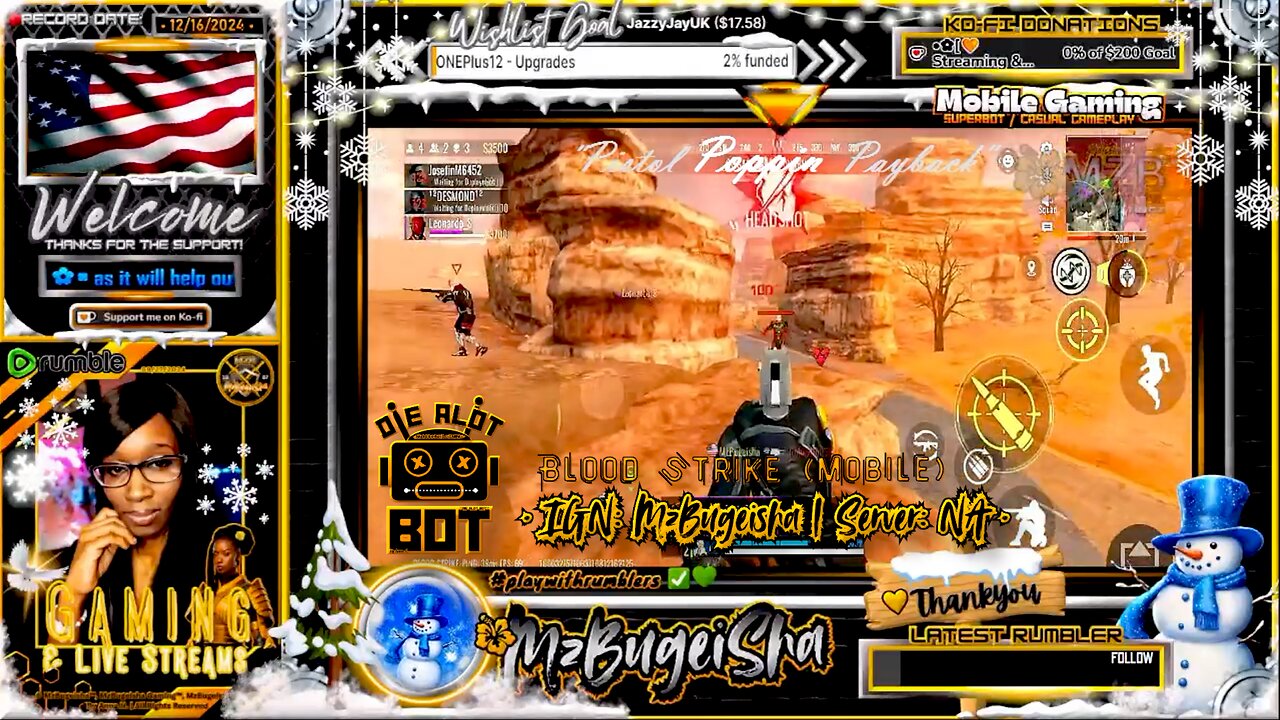 💛MZB Tingz™💛..."Pistol Poppin' Payback" [BS]... | Rec.- 12/16/2024 | [rumvid#12] 🛡️⚔️