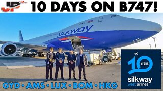 Fantastic 10 days in Boeing 747 Cockpit | Silkway West celebrates 10 years