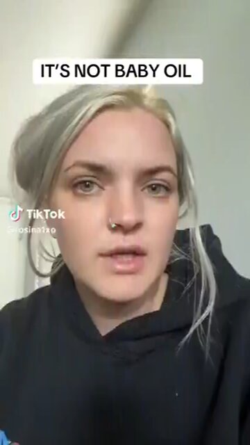 It’s NOT Baby Oil!