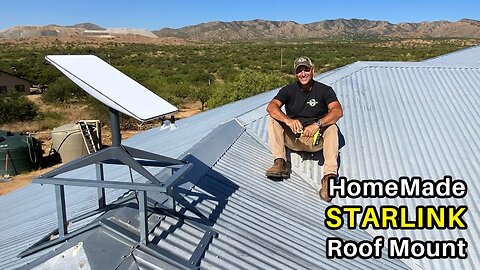Making a Roof Mount for Starlink - How To Make