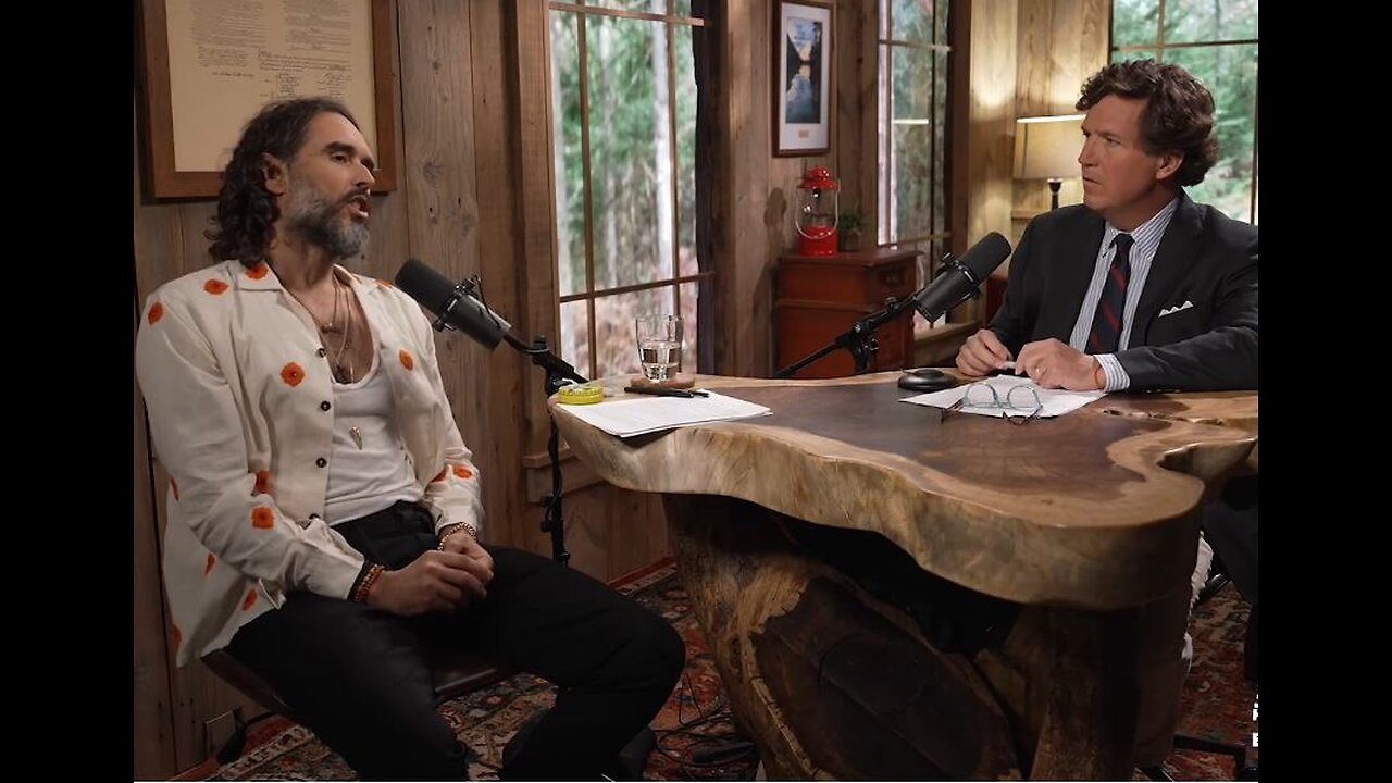 Tucker Carlson - Russell Brand (Part-1)