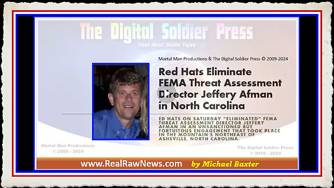 Red Hats Eliminate FEMA TAD Jeffrey Afman in North Carolina