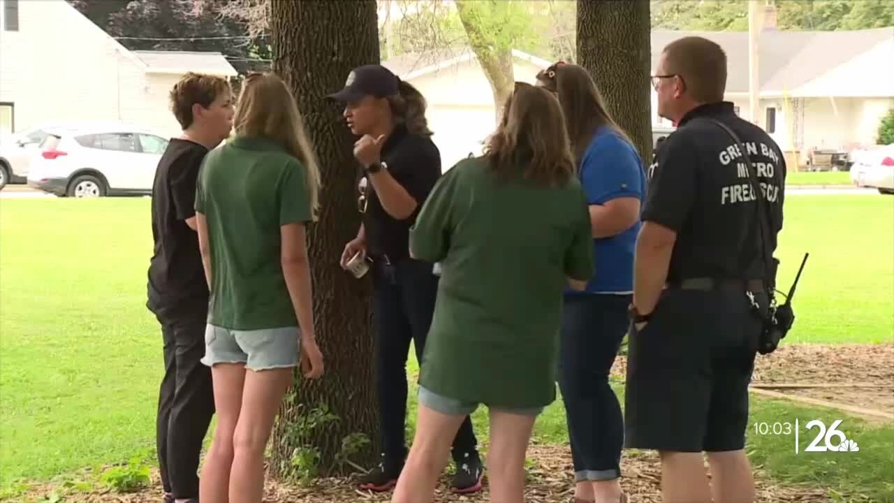 National Night Out brings Green Bay neighbors, police officers, and firefighters together