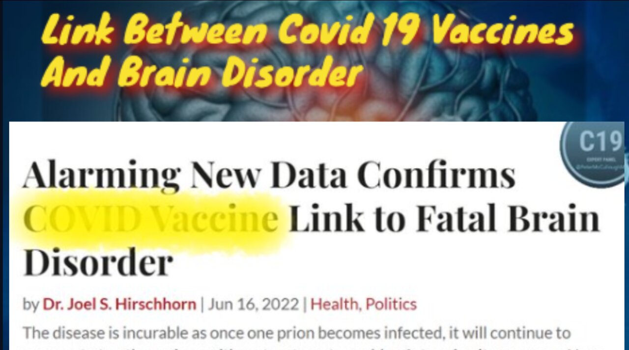 Alarming New Data Confirms COVID Vaccine Link to Fatal Brain Disorder