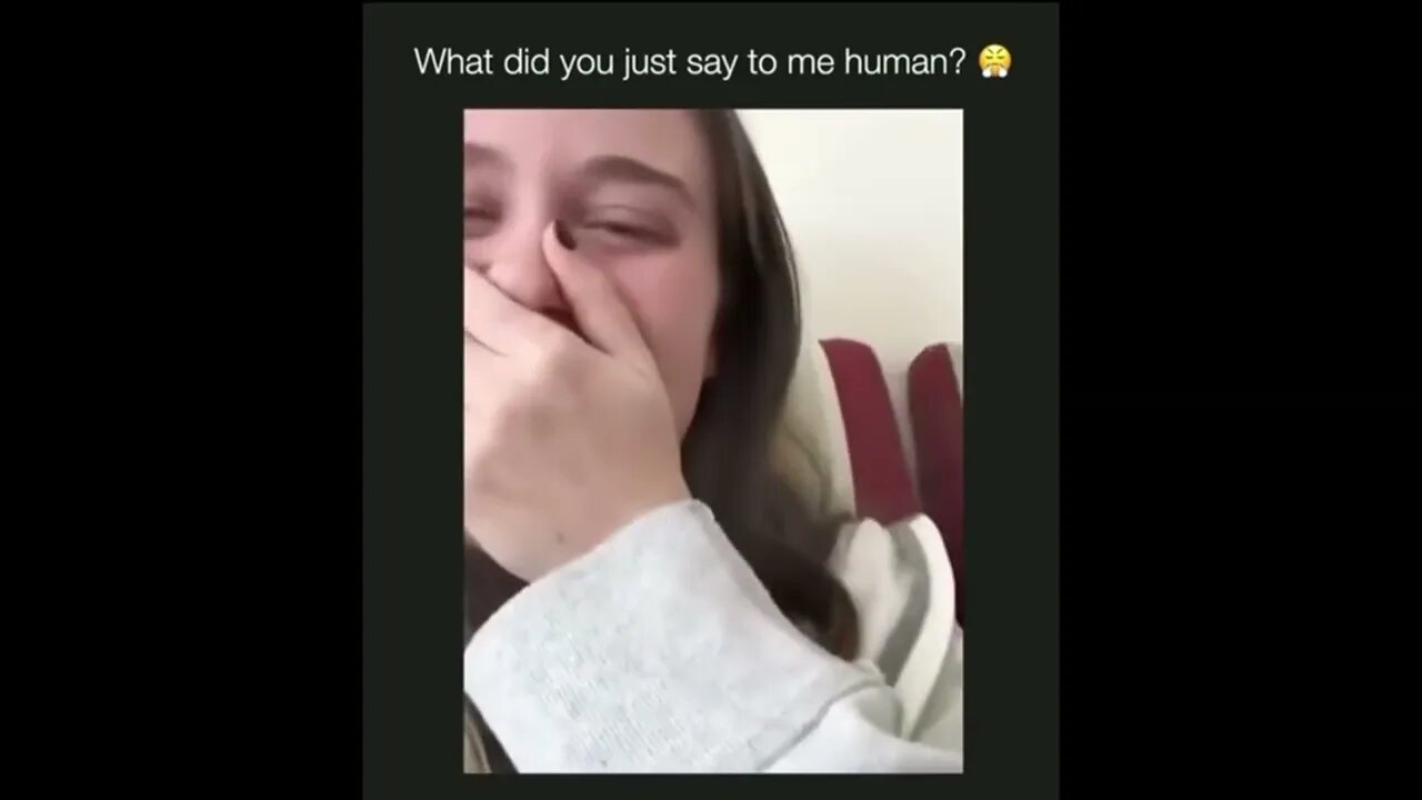 She sounds offended lol!