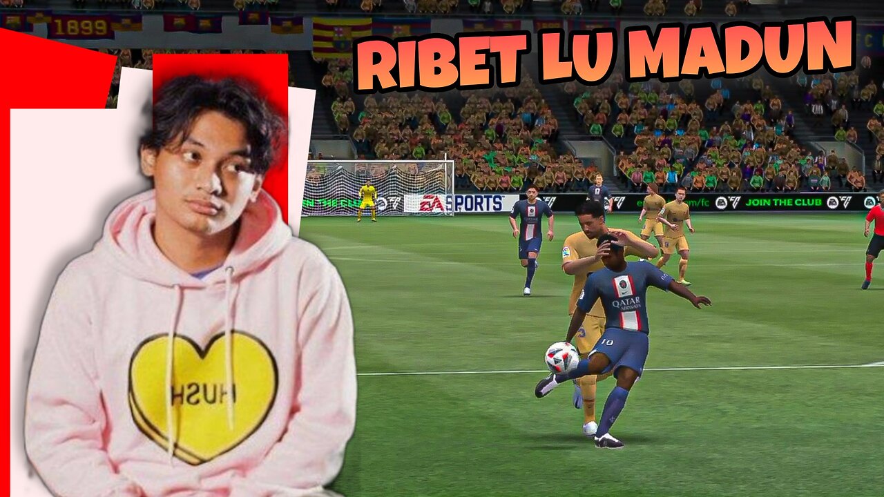 "ARTINYA APE BANG MESSI?" KELAMAAN GORENG BOLA SI MADUN!!! | FIFAMOBILE 23 H2H /- GAMEPLAY PUSHRANK