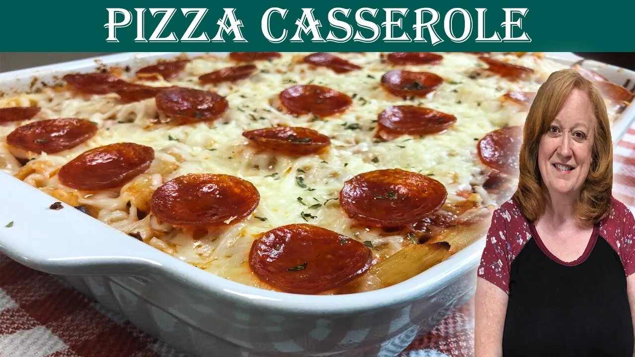 PIZZA CASSEROLE | Easy Weeknight Dinner Idea