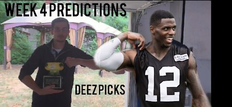 Arrrnie's Week 4 Predictions- Deez Picks