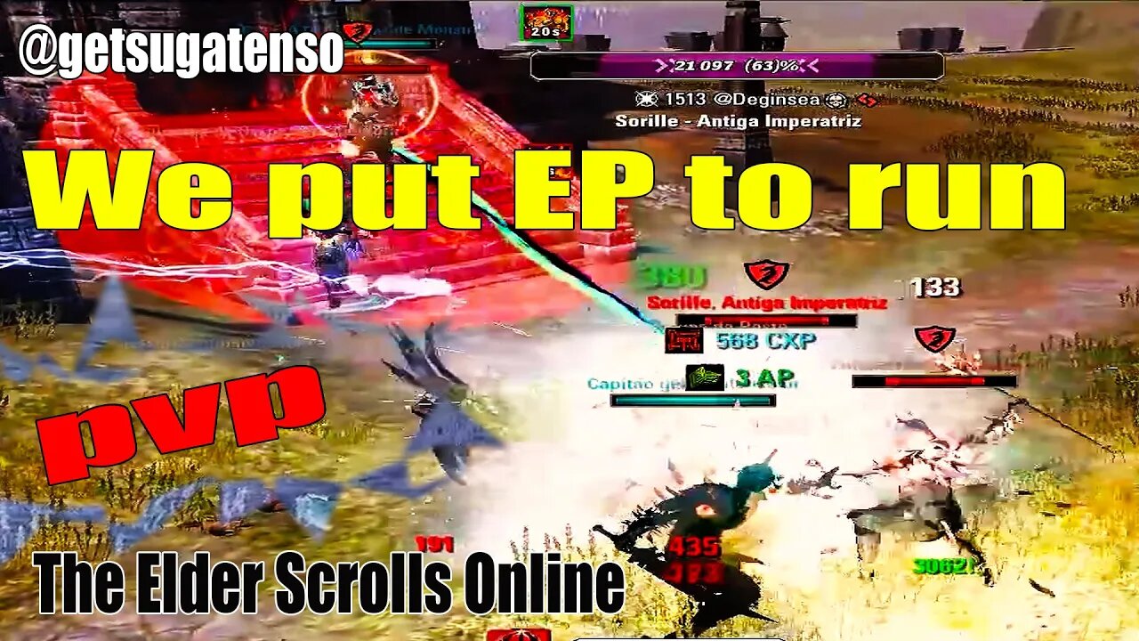 Botamos os EP pra correr PvP The Elder Scrolls Online