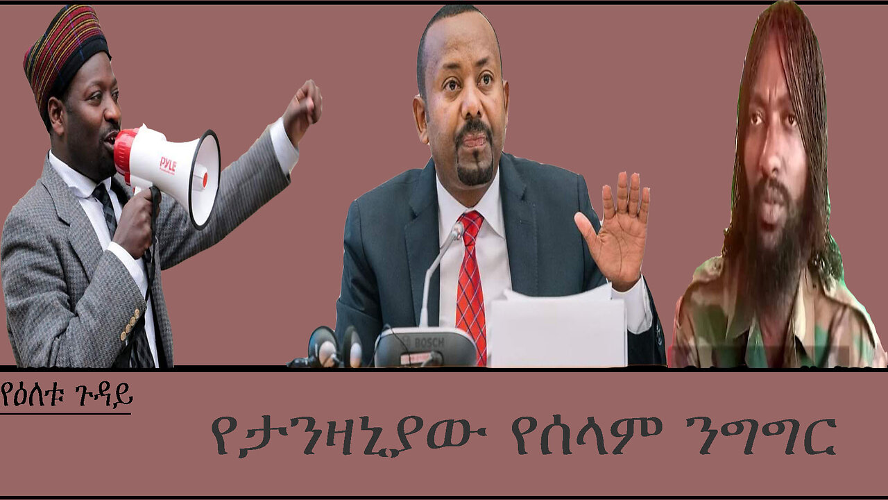 Mengizem media Yeeletu Guday Reeyot Alemu with Nagessa Oddo Dube on Tanzania's peace talks Nov 21,23