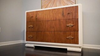 Furniture Flipping Refinishing a Retro Mid Century Chest