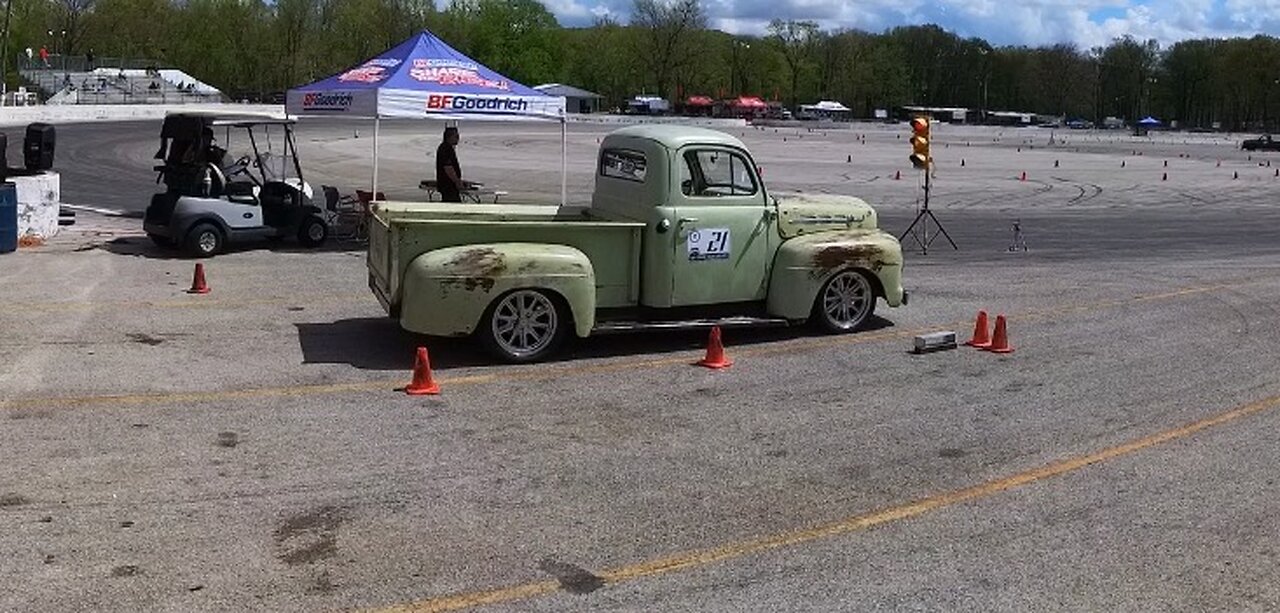 We Took Mikes LS1 1952 Ford F1 to the Pro Touring Truck Shootout!