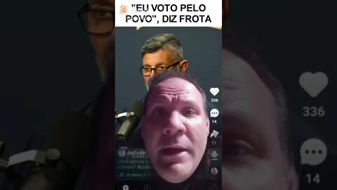 Será??? Deputado Alexandre Frota disse no podcast flow que vota independente do partido