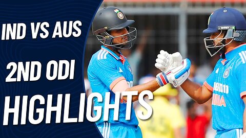 India vs Australia 2nd odi highlights 2023