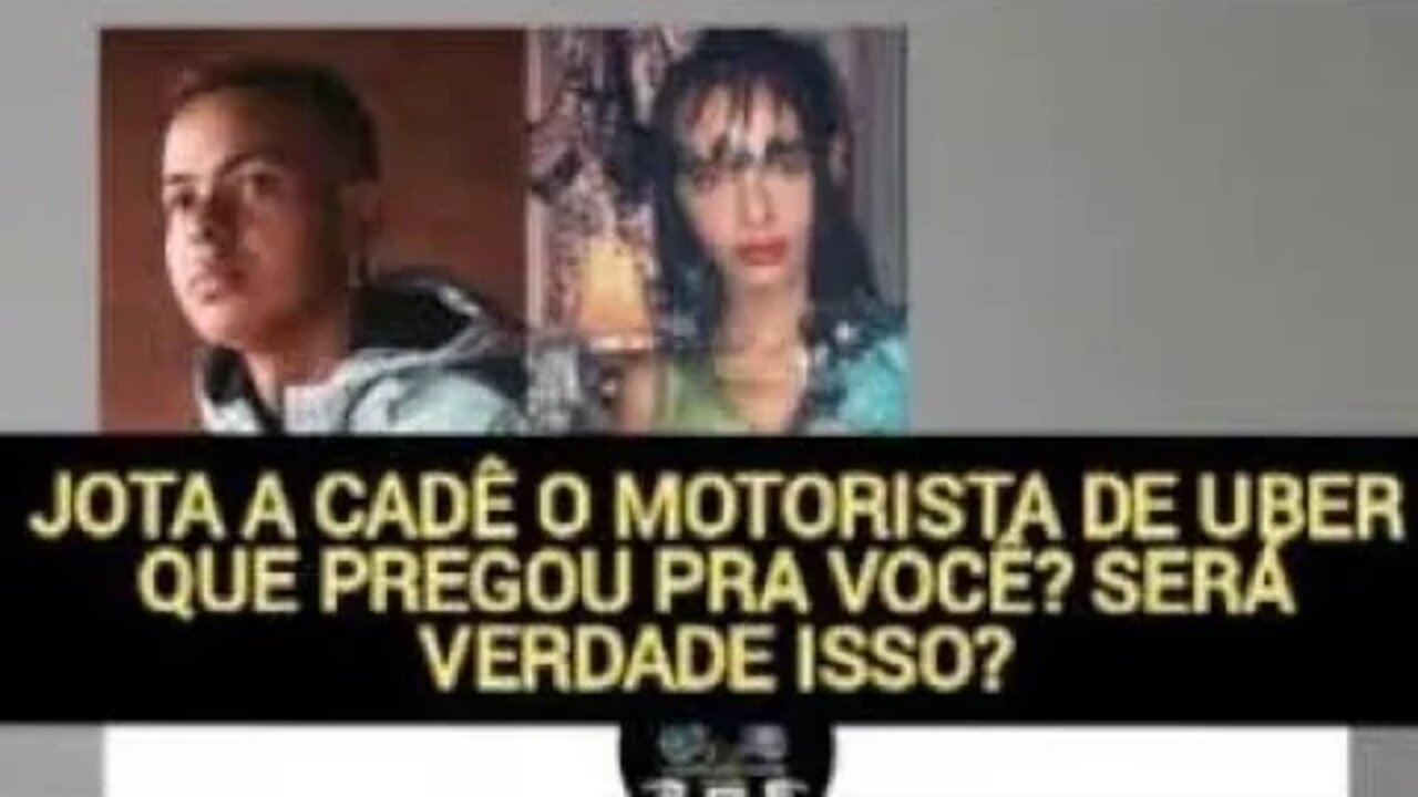 Cantor Jota A cadê o Motorista de Uber que pregou pra você? Fiz seu bolo NÊGA😂MALUCA! Artistas VEJA!